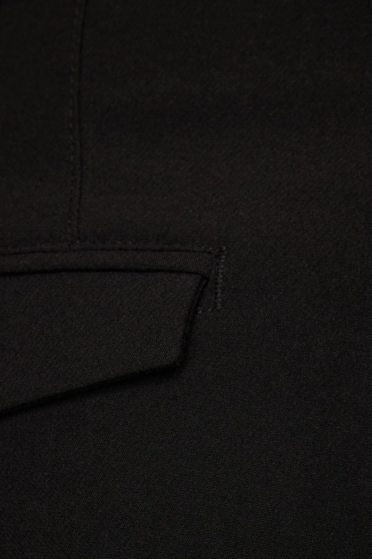 Dynamite Kendall Side Zip Slim Pants In Jet Black - Image 4