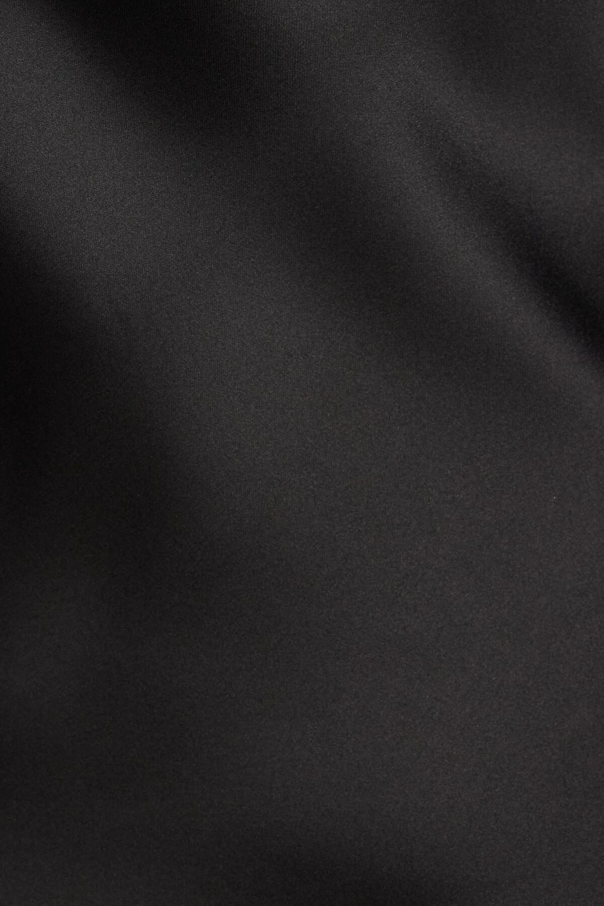 Dynamite Dani Cowl Neck Satin Slip Dress In Jet Black - Image 4