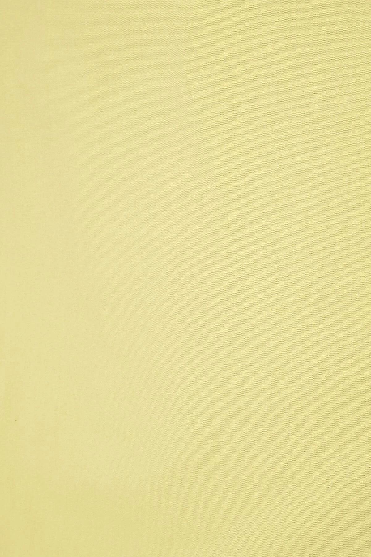 Dynamite Cropped Poplin Button Up Shirt In Endive Yellow - Image 4