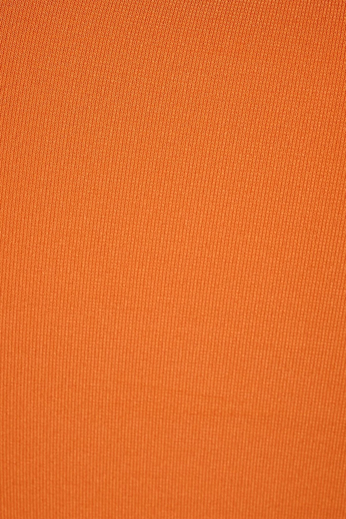 Dynamite Nessa Sculpt Sleeveless Bodysuit In Jaffa Orange - Image 4