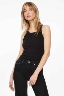 Dynamite Essentiæls | The Classic Tank Top In Jet Black