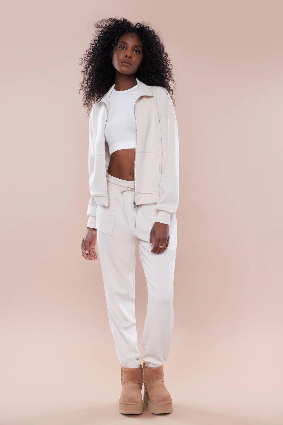 Dynamite Scuba Jogger Pants In Rainy Day