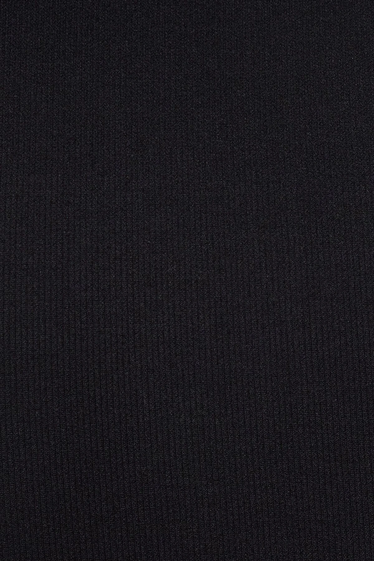 Dynamite Avie Sleeveless Ribbed Tank Top In Jet Black - Image 3