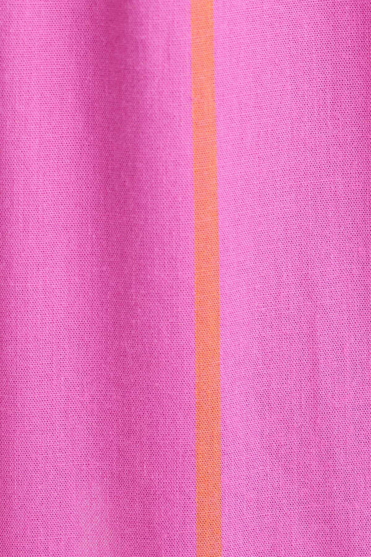 Dynamite Poplin Stripe Shorts In Pink With Orange Stripe - Image 4