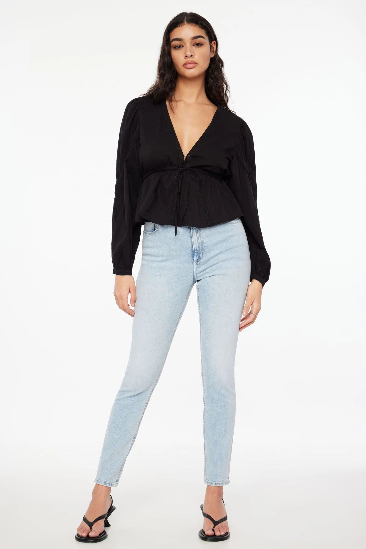Dynamite Kate Skinny Jeans In Indigo Light - Image 2