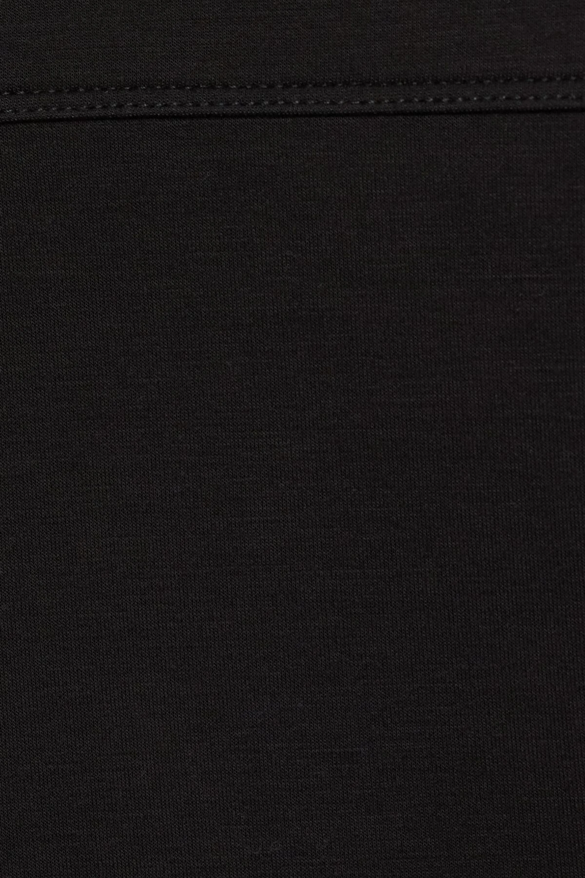 Dynamite Scuba Button Up Shirt In Jet Black - Image 6