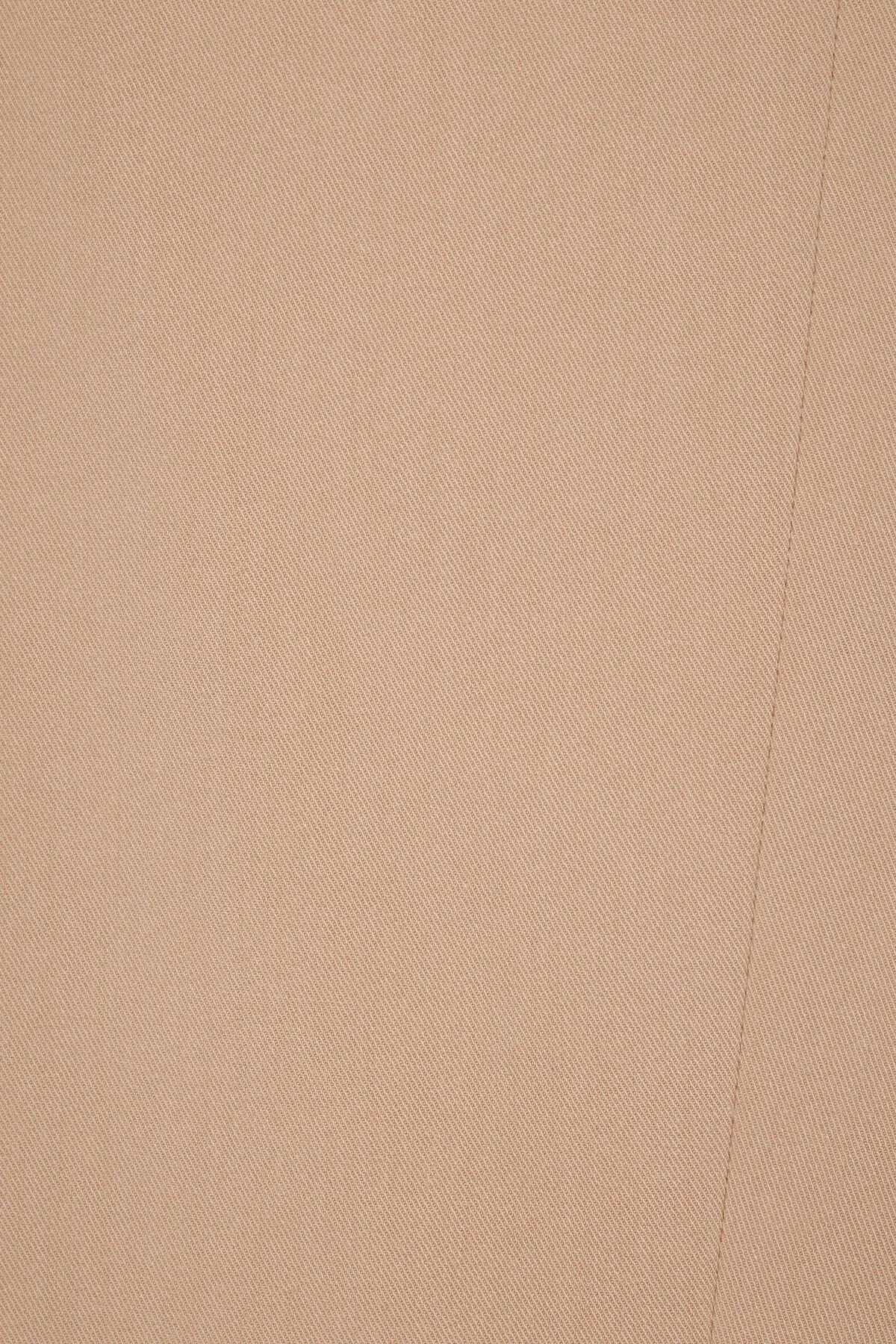 Dynamite Lorelei Two Button Blazer In Almond Tan Beige - Image 5