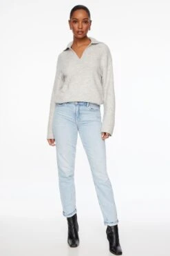 Dynamite Claudia Mom Jeans In Indigo Light