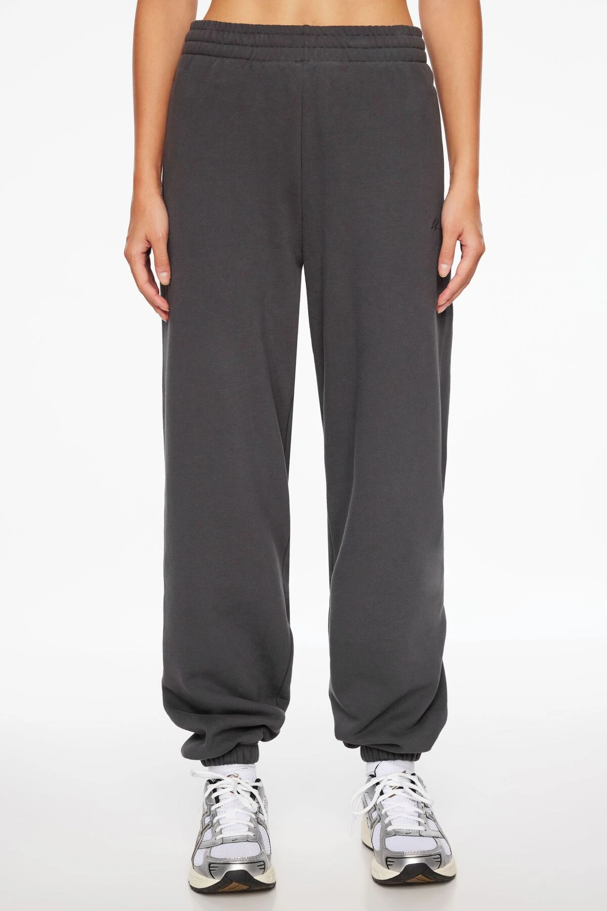 Dynamite Relaxed Jogger Pants In Lead Grey - Image 2