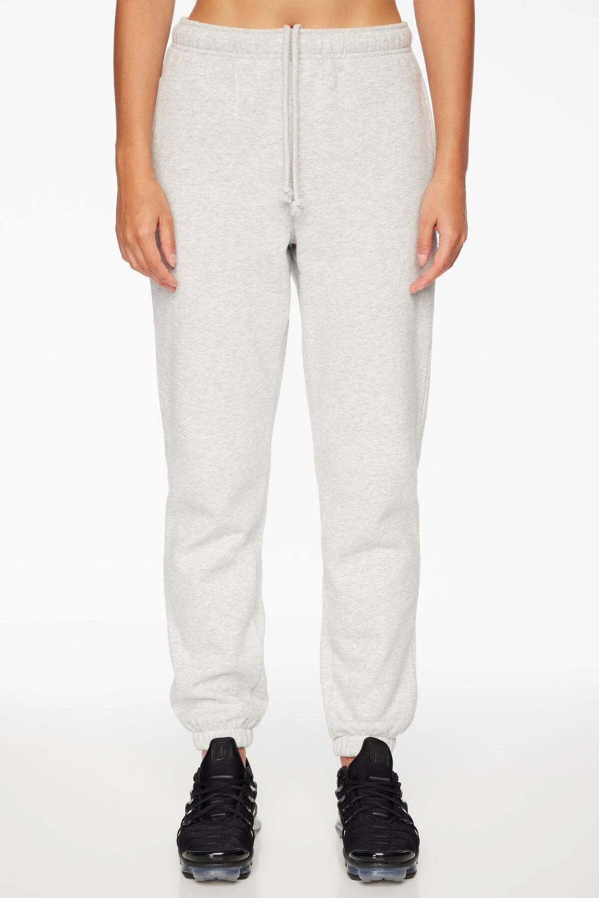 Dynamite Fleece Jogger Pants In Fall Grey Mix - Image 3
