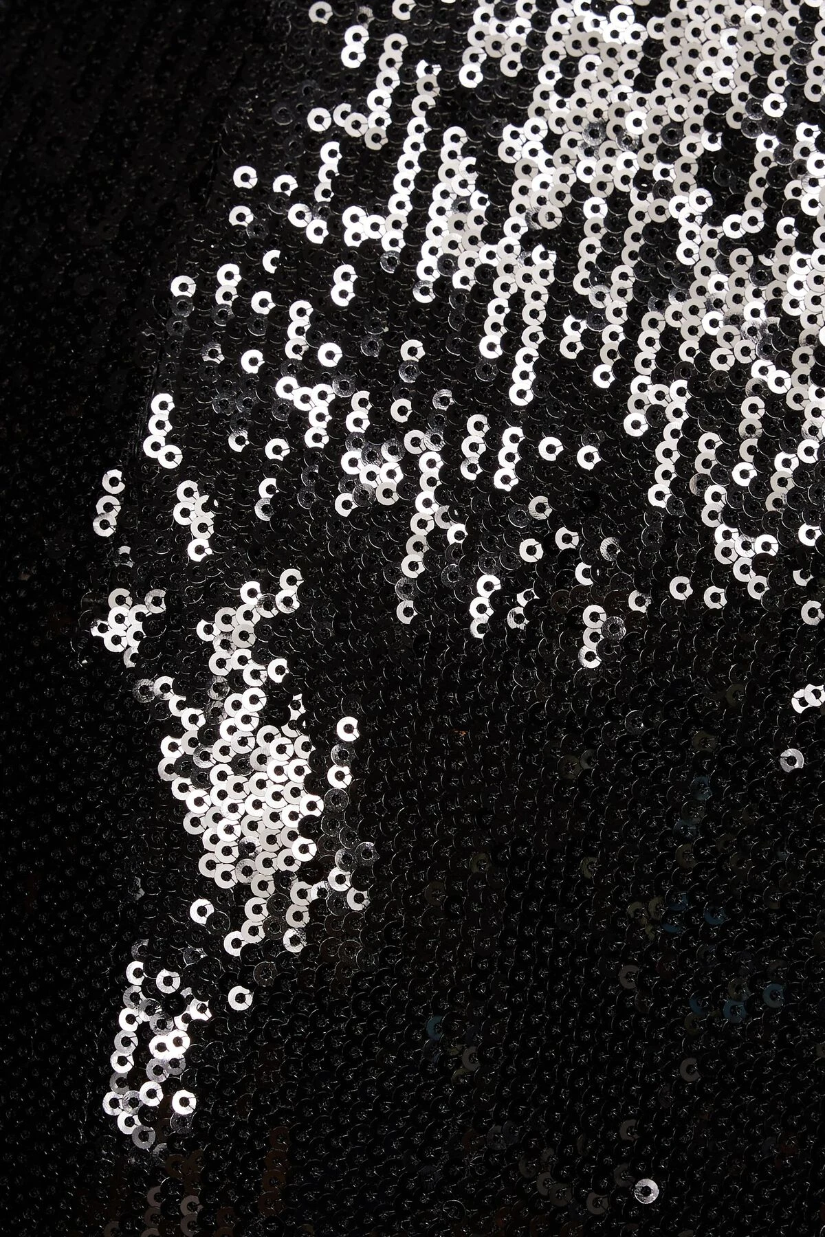 Dynamite Yasmin Sequin Straight Leg Pant In Jet Black - Image 5