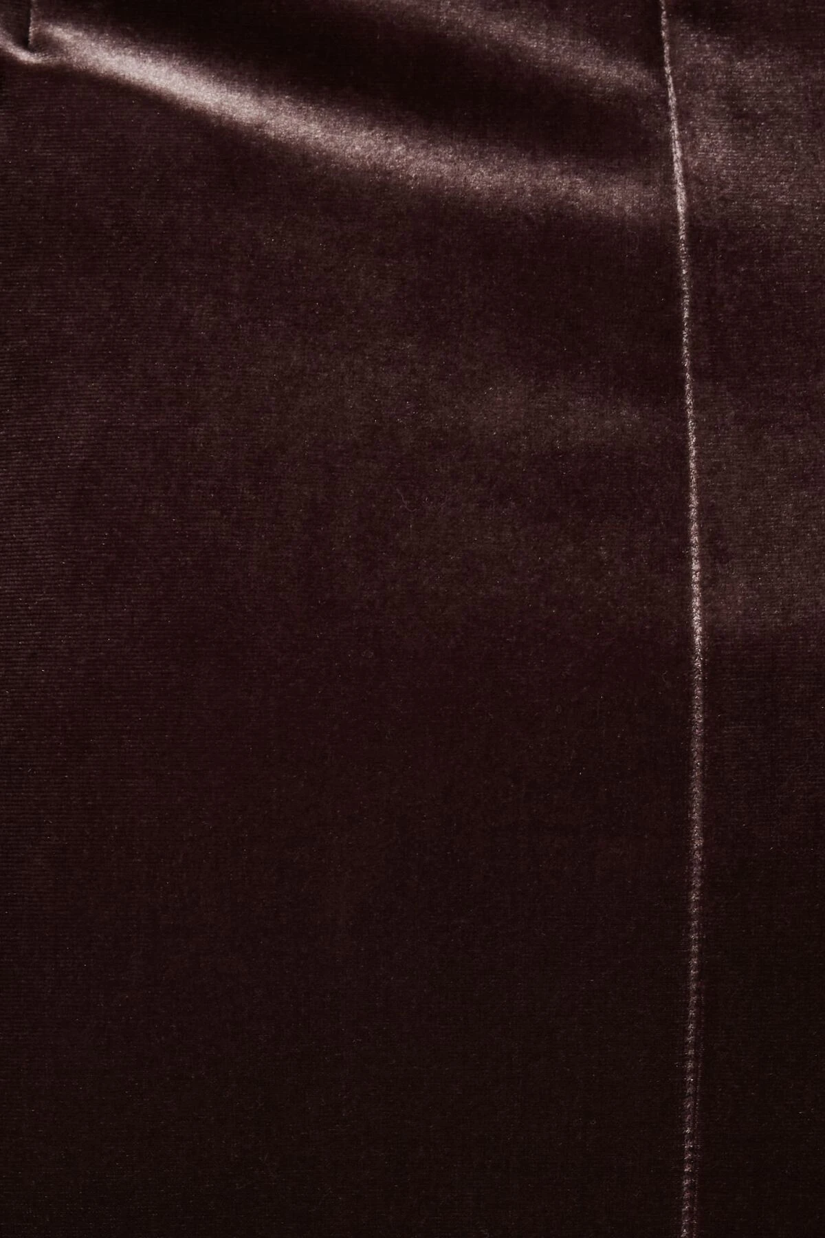 Dynamite Arya Velvet Tube Maxi Skirt In Candied Chestnuts - Image 4