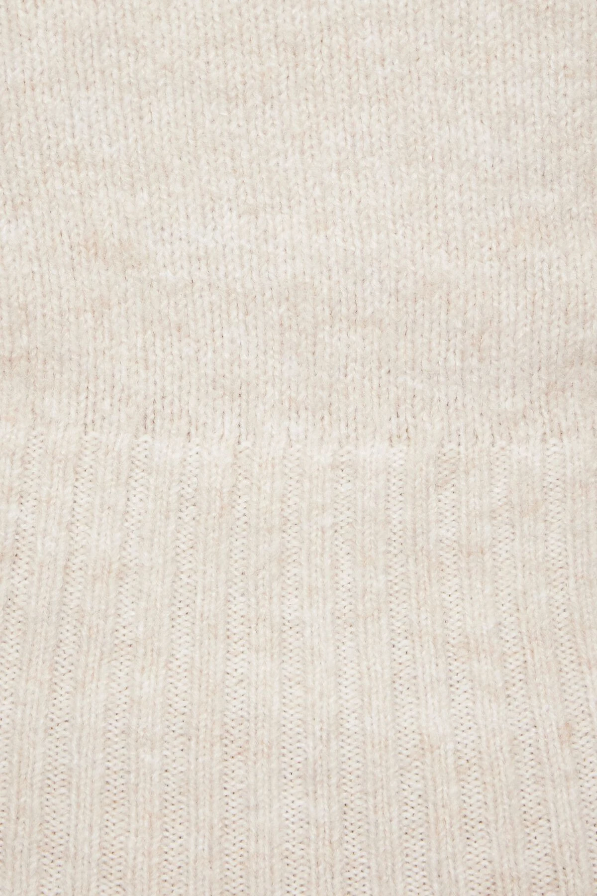 Dynamite Heavenlyarn™ Spongy Bodycon Sweater In Rainy Day Beige Melange - Image 4