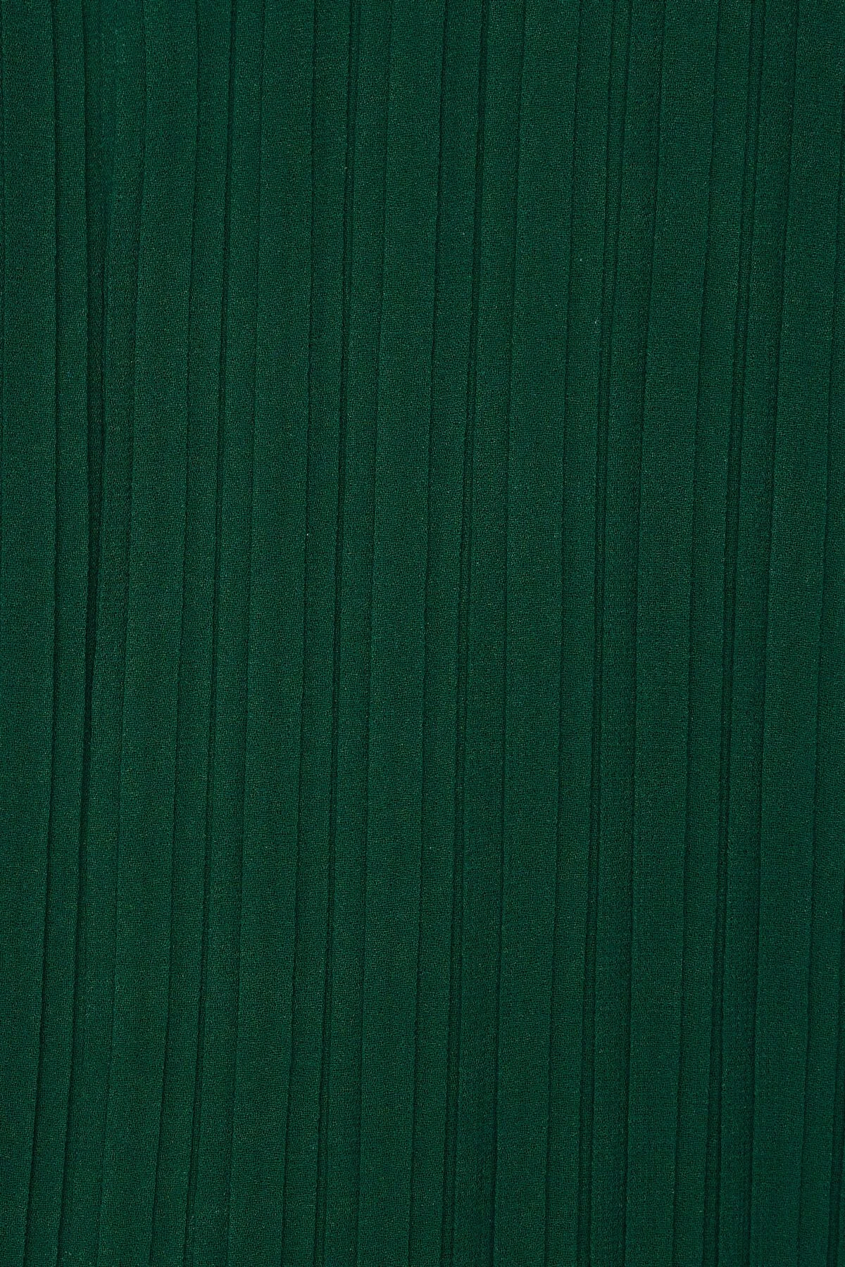 Dynamite Long Sleeve Pleated Top In Jewel Green - Image 4