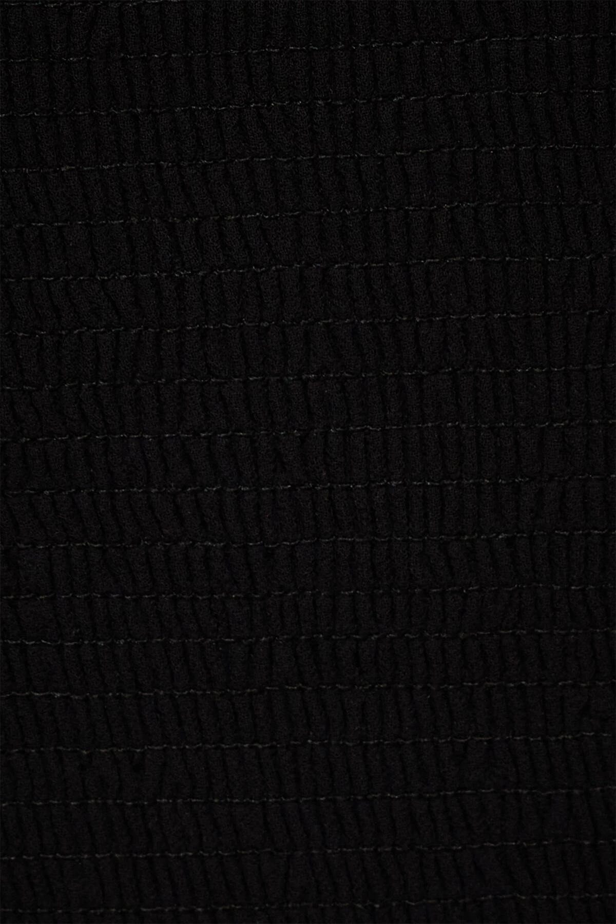 Dynamite Ruched Crop Top With Rosette In Jet Black - Image 5