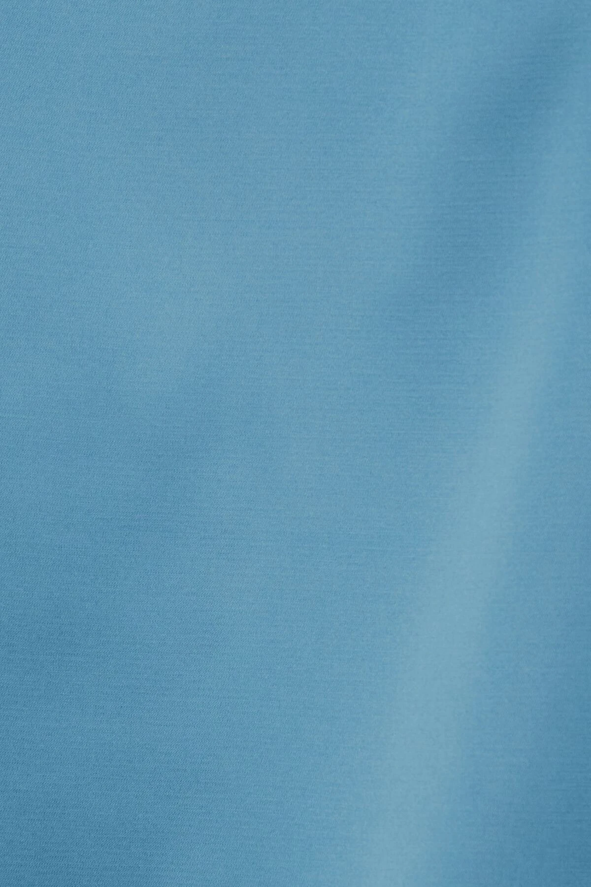 Dynamite Piper Long Sleeve Satin Shirt In Clouded Blue - Image 4