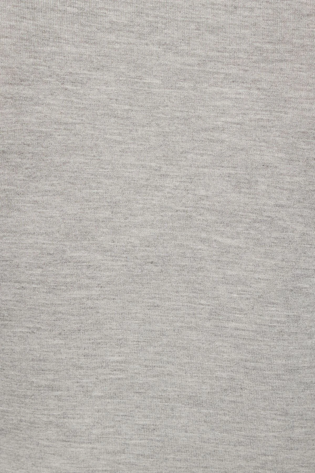 Dynamite Hayden Scoop Neck Bodysuit In Fall Grey Mix - Image 6