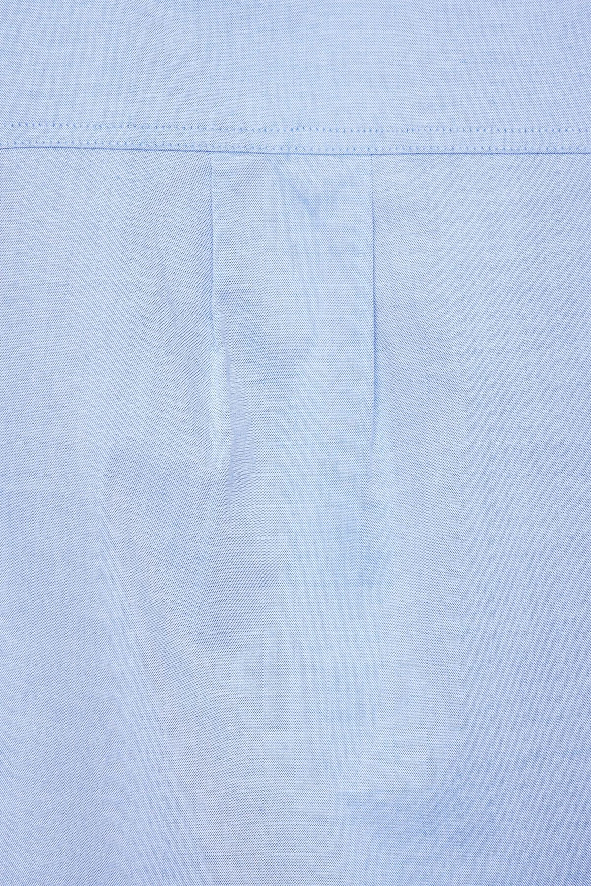 Dynamite Chambray Crop Shirt In Blue - Image 6