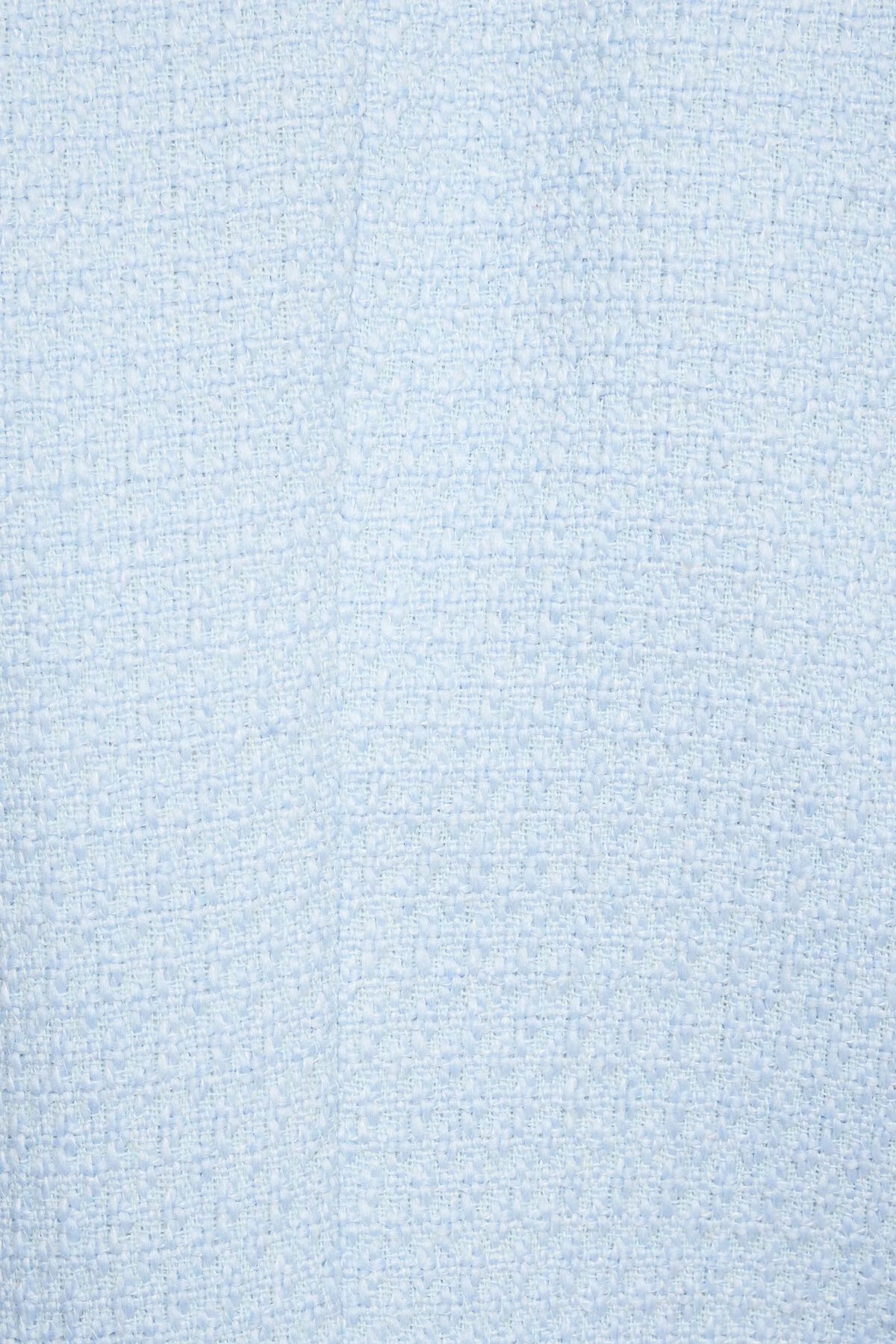 Dynamite Cropped Tweed Blazer In Blue Eyeshadow - Image 5