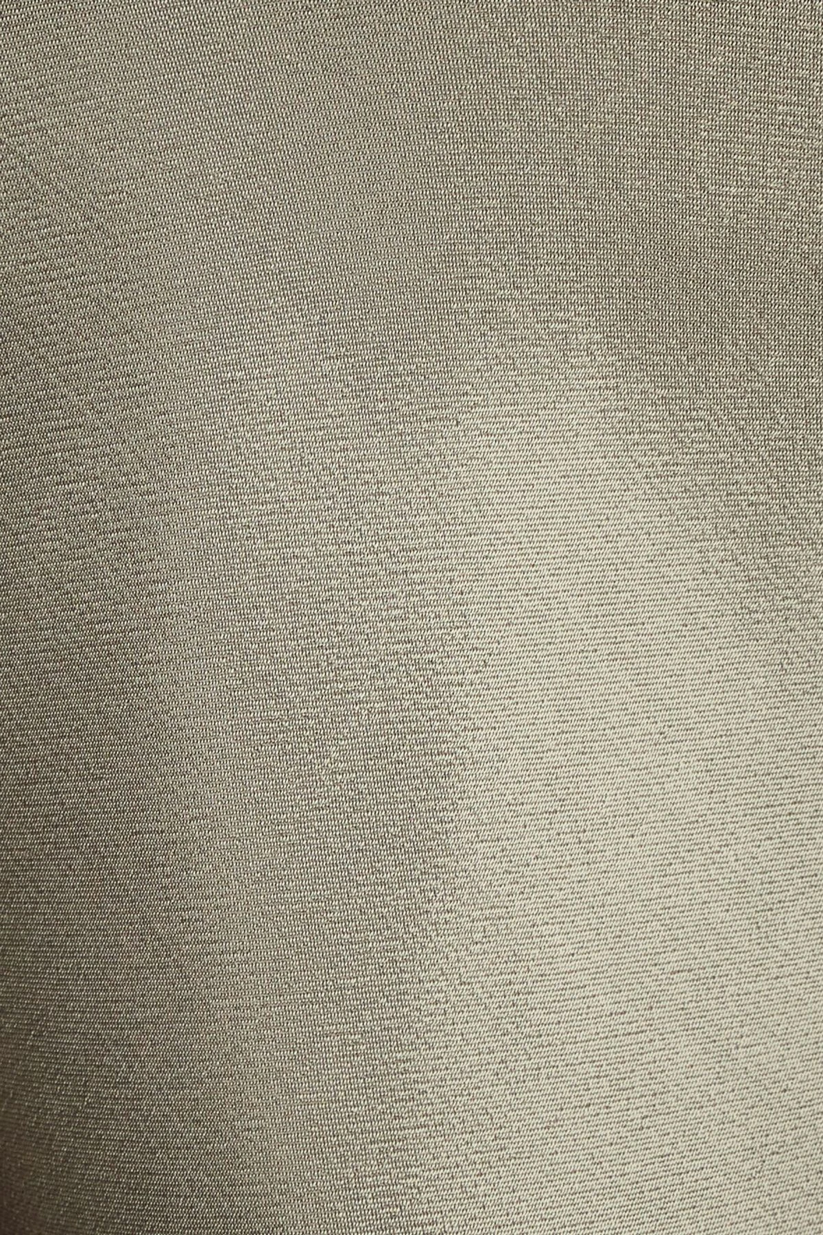 Dynamite Asymmetric Satin Cami In Light Pewter Khaki - Image 4