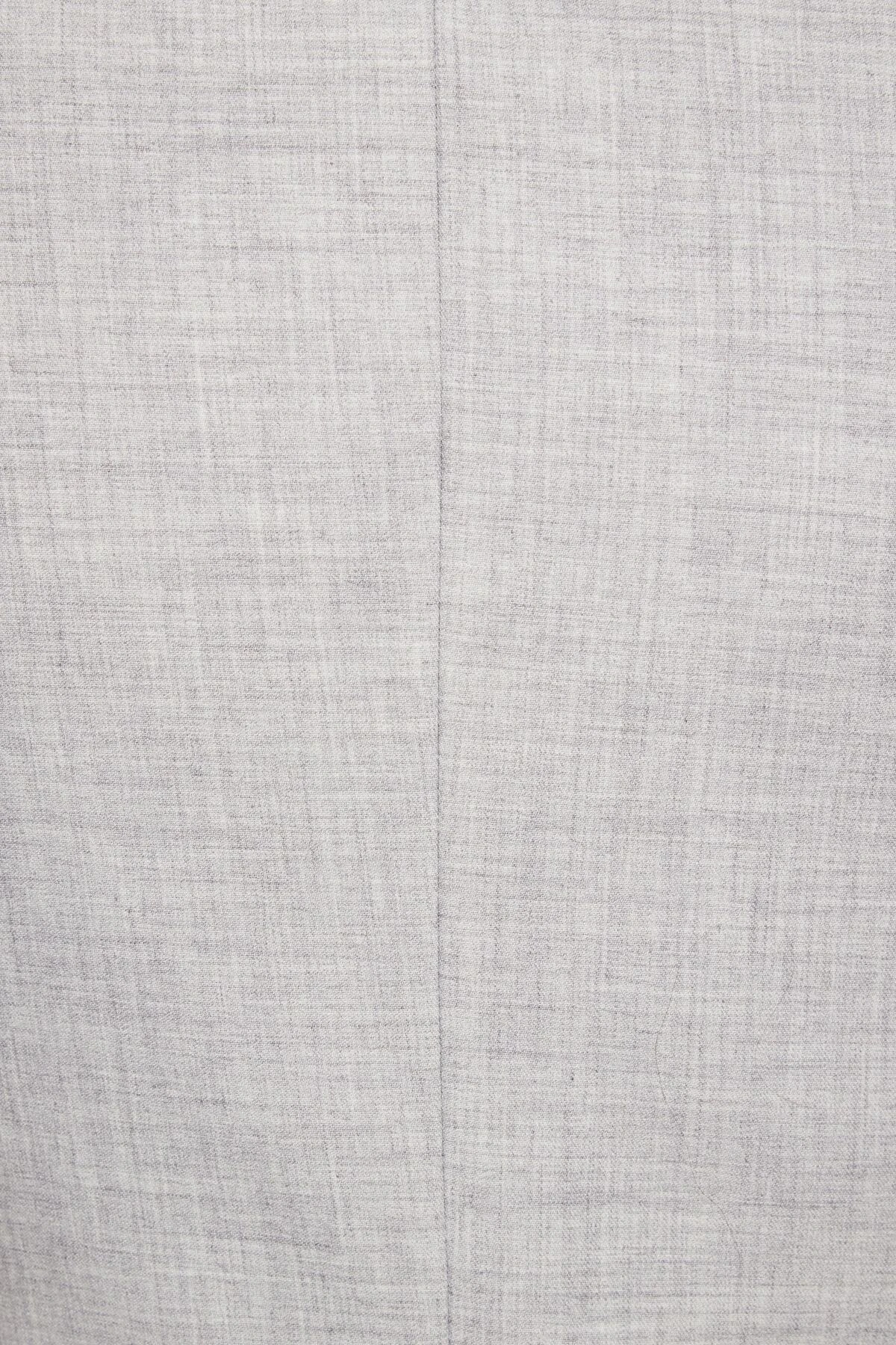 Dynamite Millie Tailored Four Button Vest In Formal Grey - Image 4