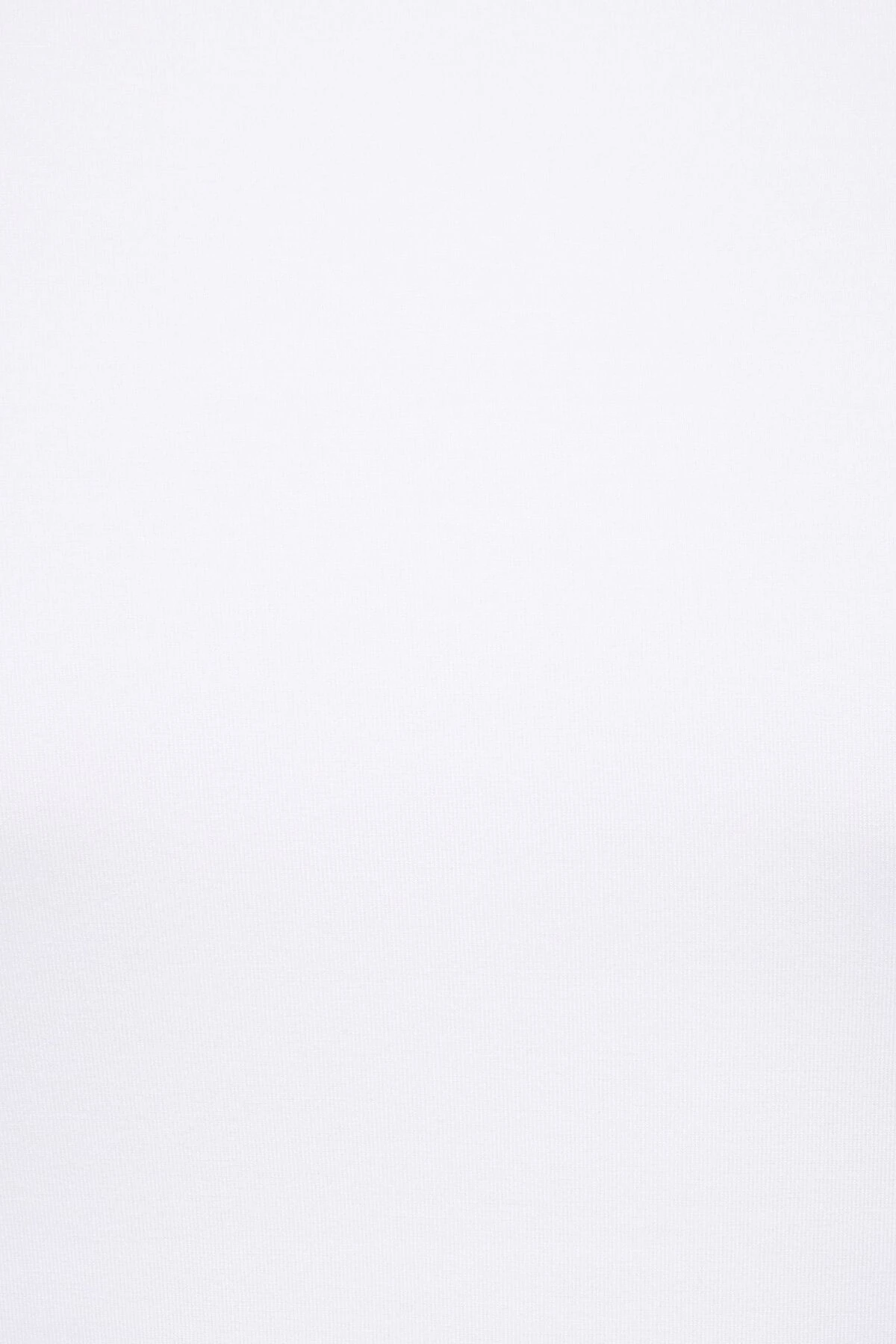 Dynamite Kyla Long Sleeve Jersey Top In Bright White - Image 5